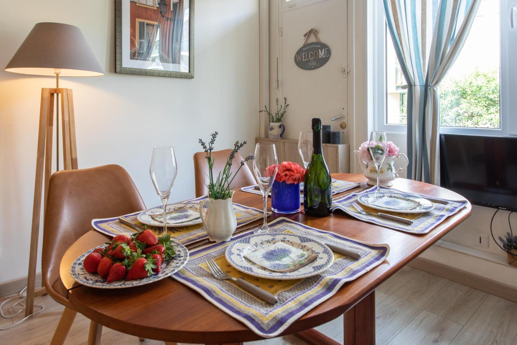 Boutique Apartment La Lavande Free Parking 10 Min Walk Nice Exteriér fotografie